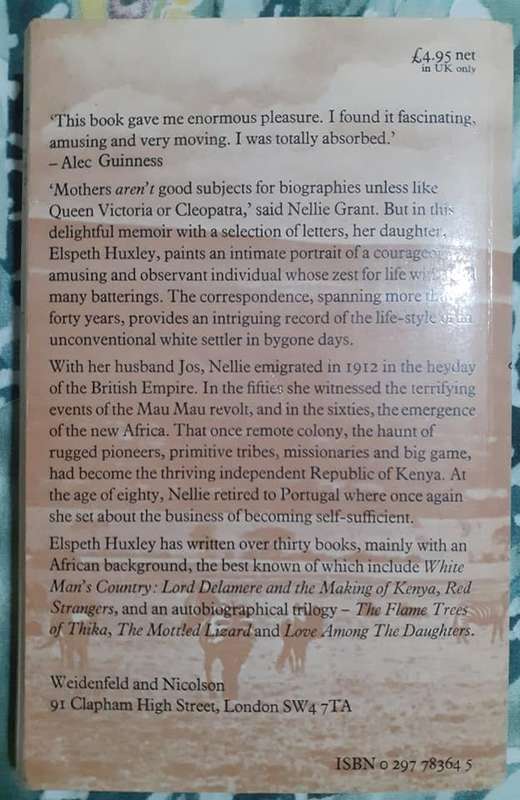 NELLIE - Letters From Africa ~ Elspeth Huxley