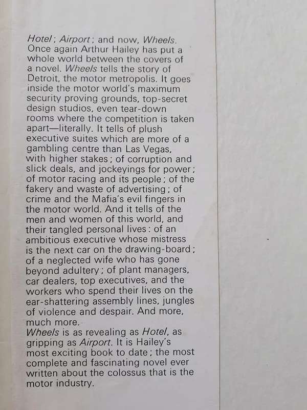 Wheels ~ Arthur Hailey