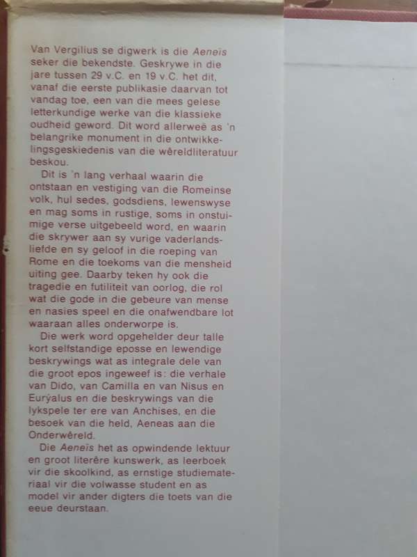 Van Wapens en `n Man ~ Vergilius
