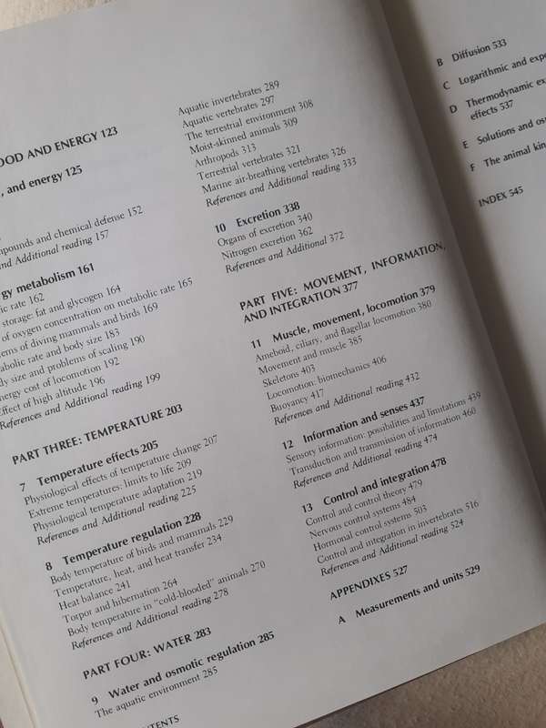Animal Physiology ~ Schmidt-Nielsen (second edition)