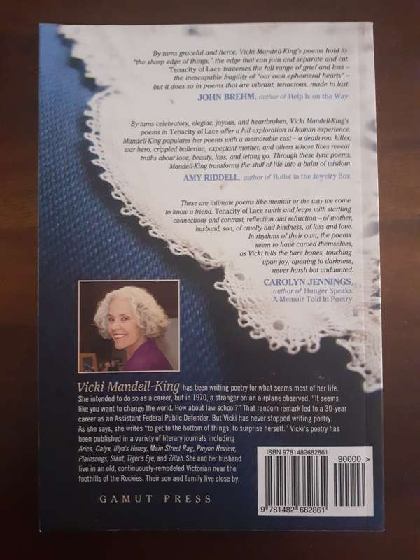 (signed) Tenacity Of Lace ~ Vicki Mandell-King