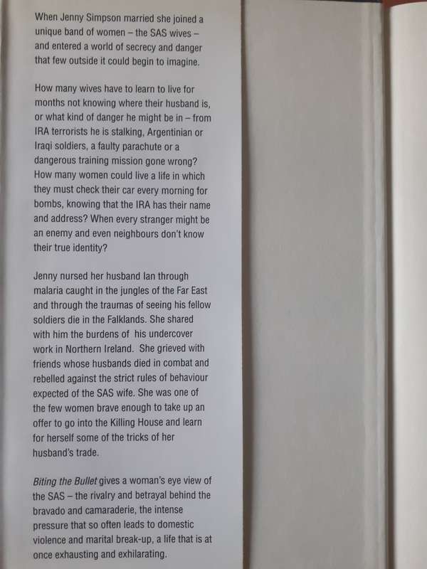 Biting the Bullet - Married to the SAS ~ Jenny Simpson