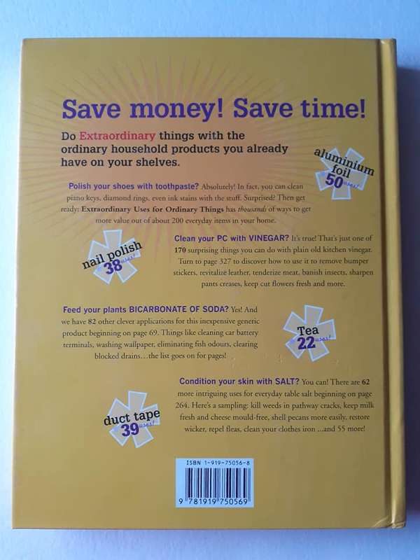 Extraordinary Uses for Ordinary Things ~ READER`S DIGEST