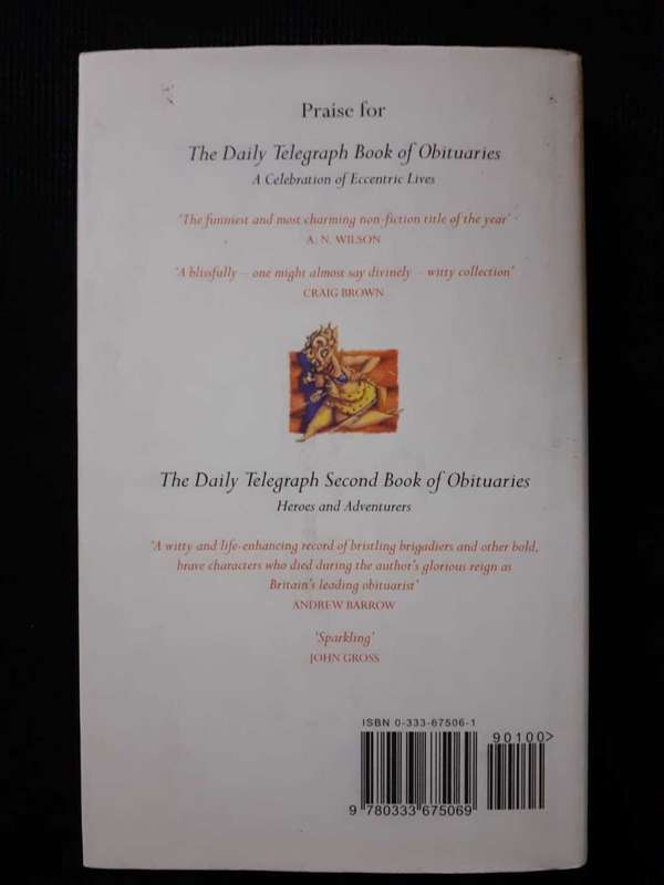 The Daily Telegraph - Third Book of Obituaries ~ edited by Hugh Massingberd