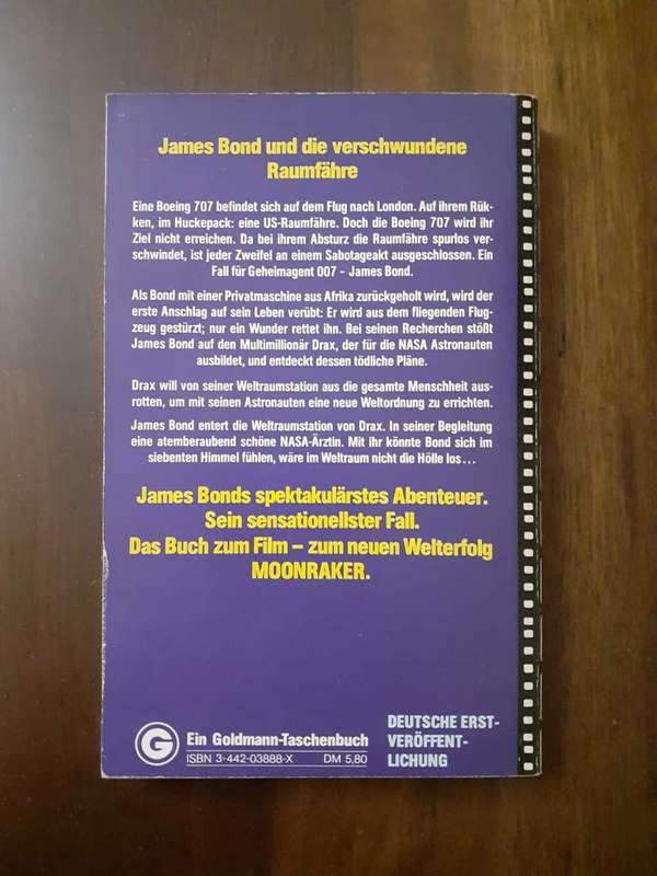 MOONRAKER Streng Geheim ~ Christopher Wood