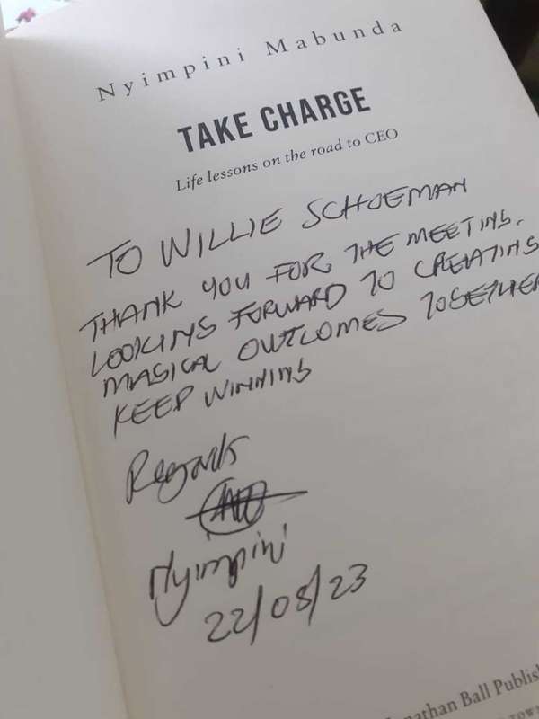 Take Charge ~ Nyimpini Mabunda