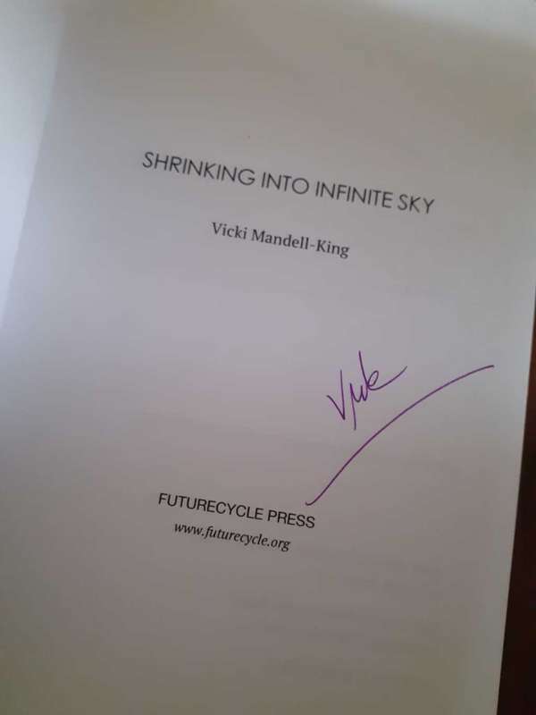 (signed) Shrinking into Infinite Sky ~ Vicki Mandell-King