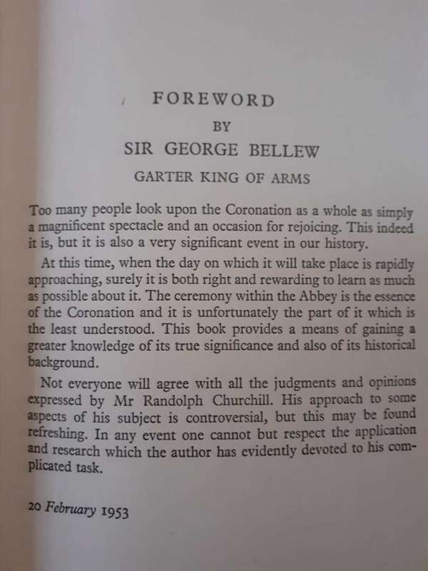 The Story of the Coronation ~ Randolph S Churchill