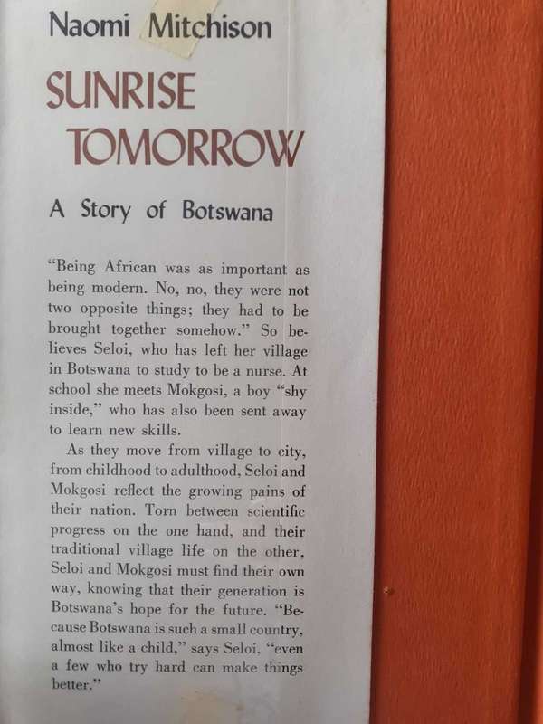 Sunrise Tomorrow ~ Naomi Mitchison