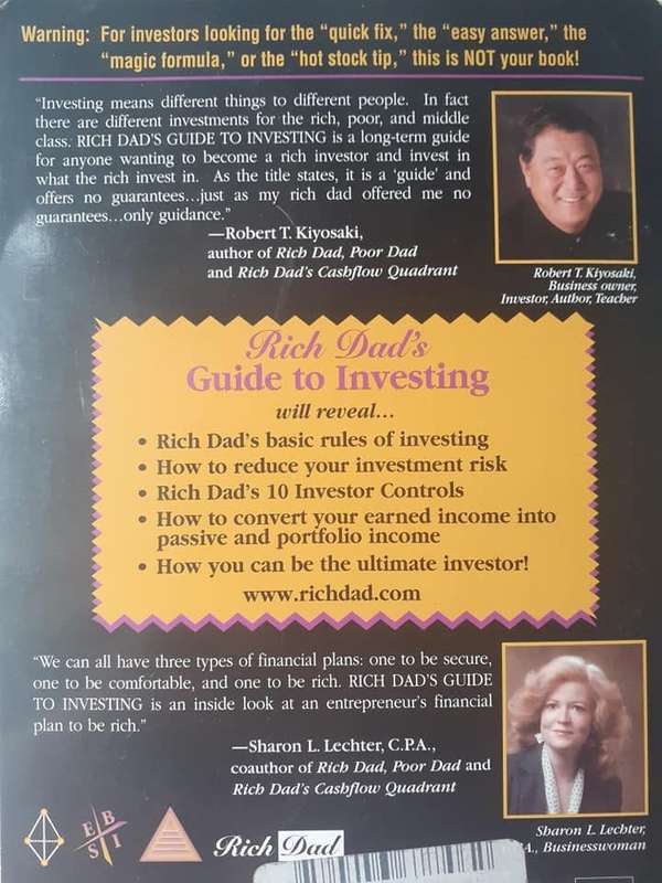 Rich Dad`s Guide to Investing ~ Robert T Kiyosaki