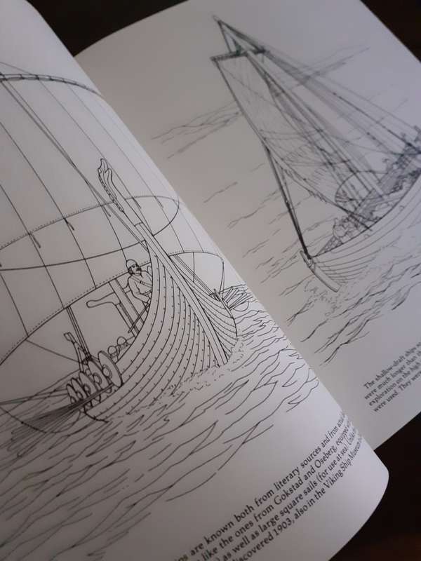 Story of The Vikings - COLOURING IN BOOK ~ A G Smith