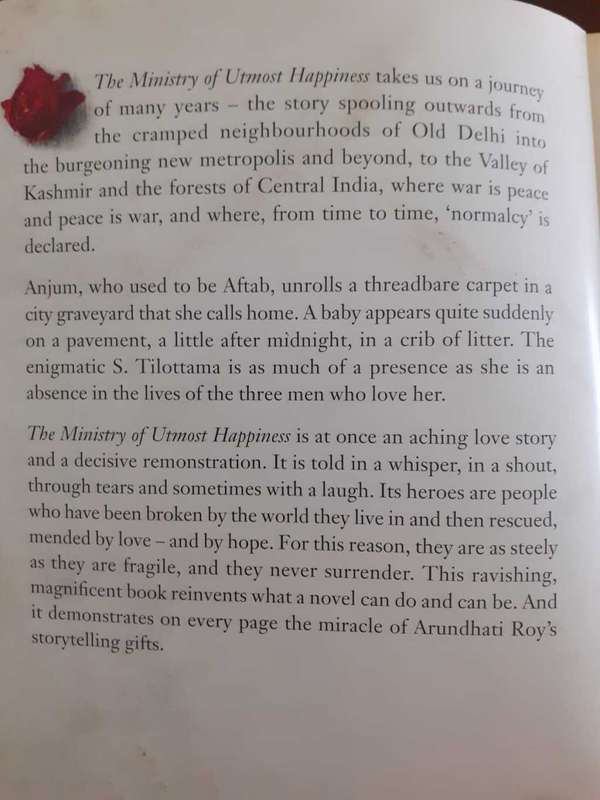 The Ministry of Utmost Happiness ~ Arundhati Roy
