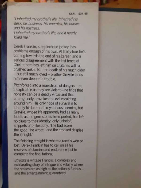 Straight ~ Dick Francis