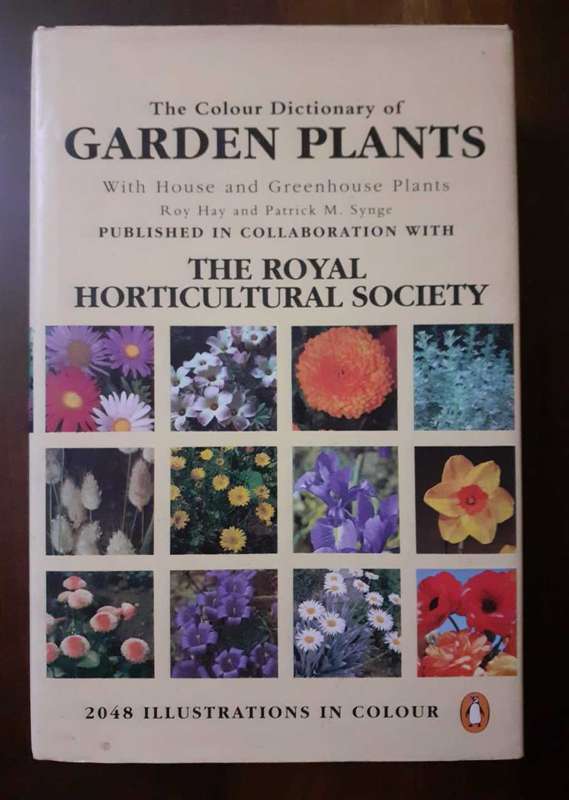 The Colour Dictionary of GARDEN PLANTS ~ THE ROYAL HORTICULTURAL SOCIETY
