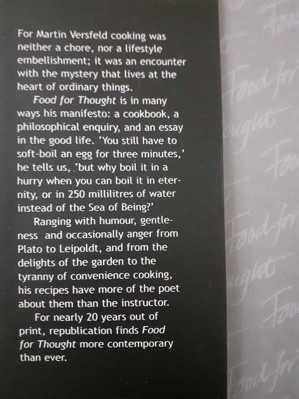 Food for Thought ~ Marthin Versfeld