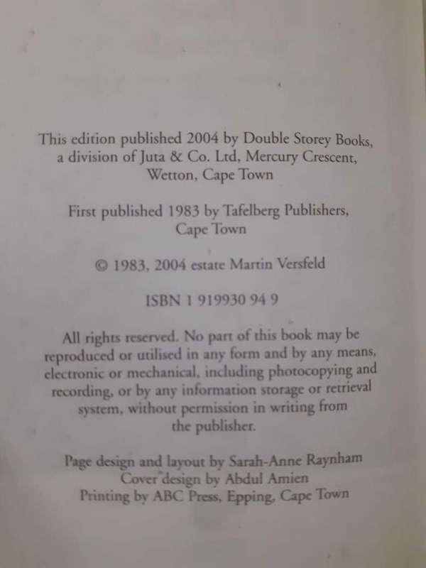Food for Thought ~ Marthin Versfeld