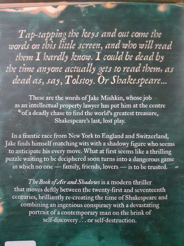 The Book of Air and Shadows ~ Michael Gruber