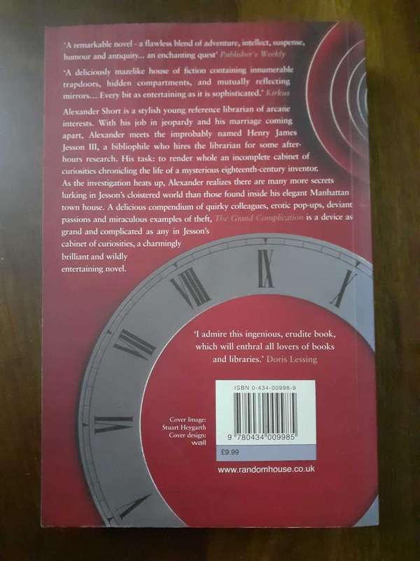 The Grand Complication ~ Allen Kurzweil