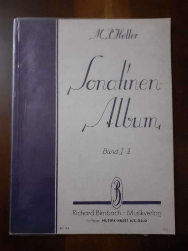 Sonatinen Album - Band I, II ~ M P Heller