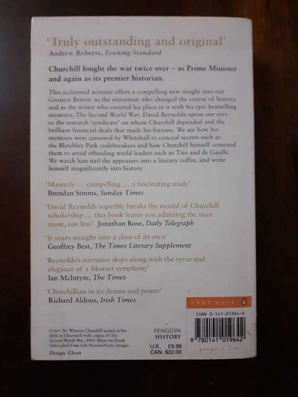 In Command of History: Churchill Fighting and Writing the Second World War ~ David Reynolds