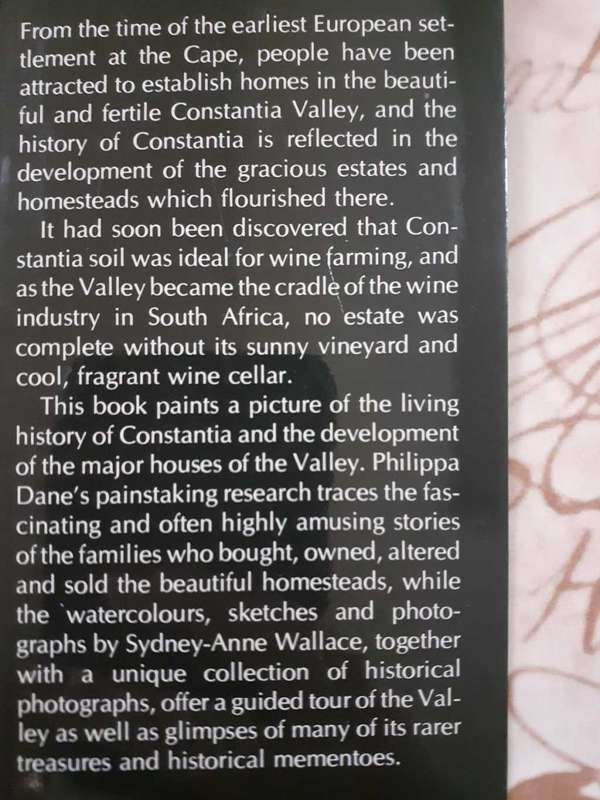 The Great Houses of Constantia ~ Dane / Wallace