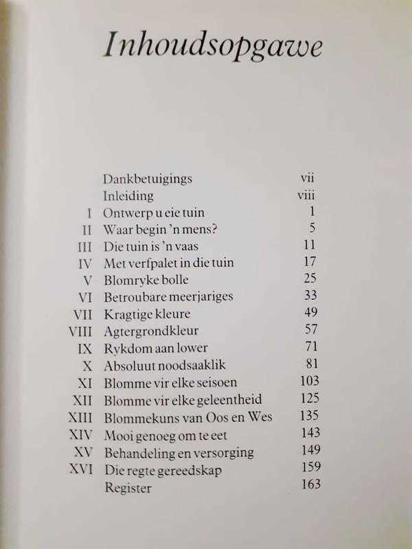 Van Tuin Tot Vaas ~ Owen A Reid