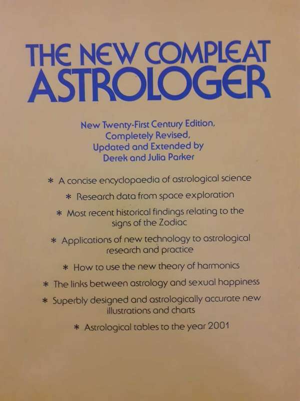 The New Complete Astrologer ~ Derek and Julia Parker