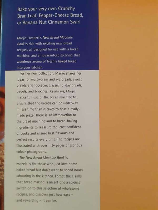 The New Bread Machine Book ~ Marjie Lambert