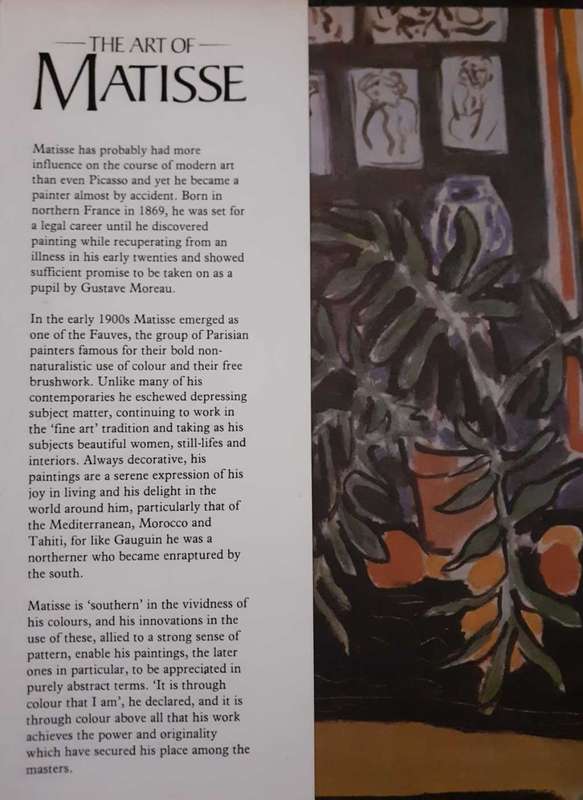 The Art of Matisse ~ Douglas Mannering