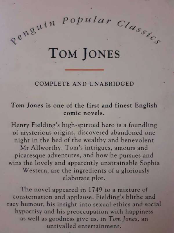Tom Jones ~ Henry Fielding
