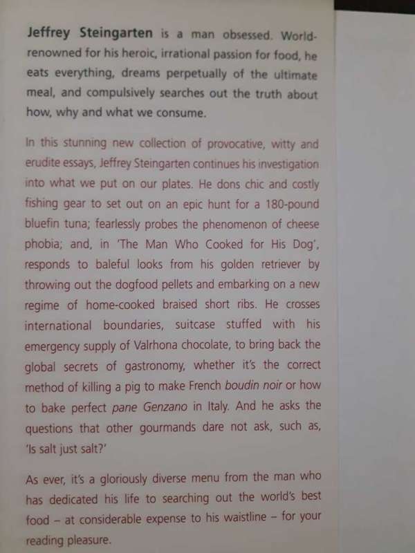It Must`ve Been Something I Ate ~ Jeffrey Steingarten