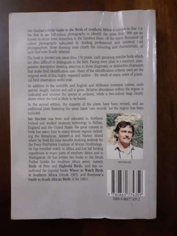 Field Guide to the Birds of Southern Africa ~ Ian Sinclair