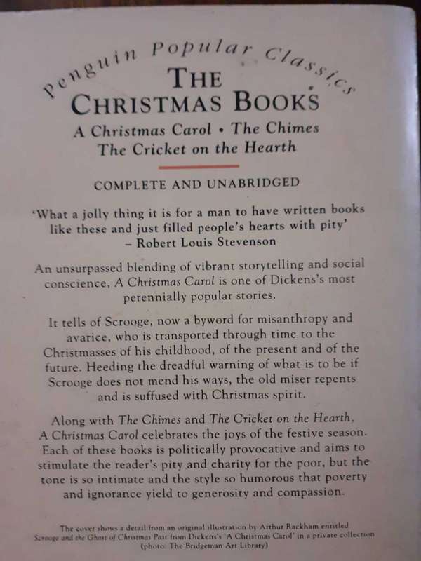 2 Books by Charles Dickens - Hard Times / The Christmas Books