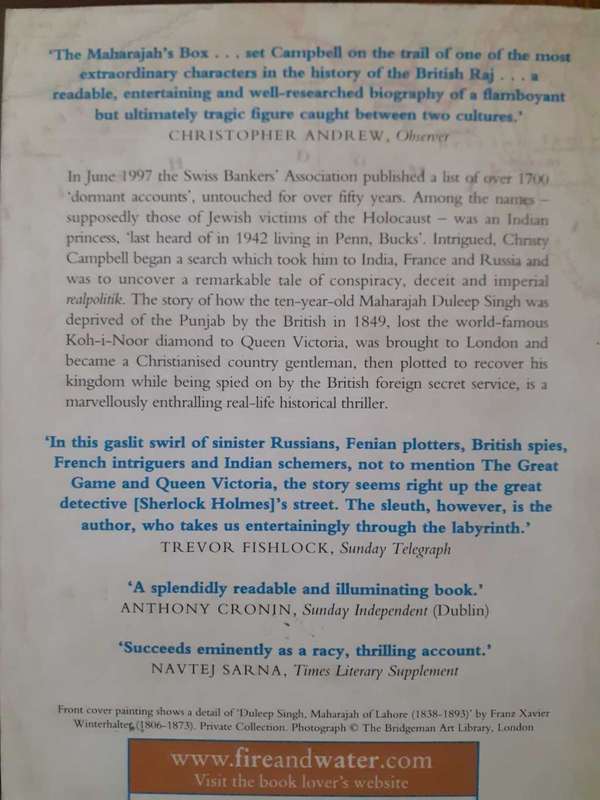 The Maharajah`s Box ~ Christy Campbell