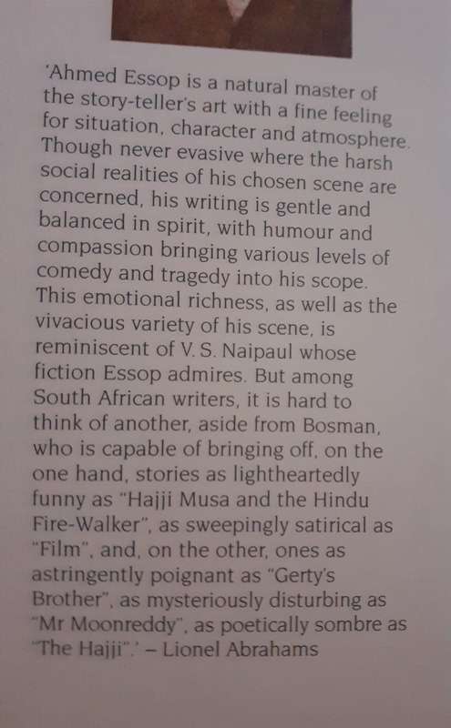 The Hajji and other stories ~ Ahmed Essop