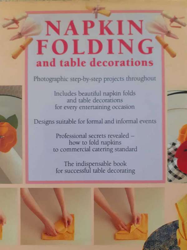 Napkin Folding ~ Jones / Brehaut