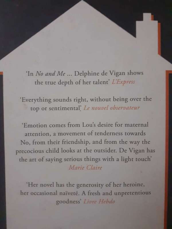 No and Me ~ Delphine de Vigan