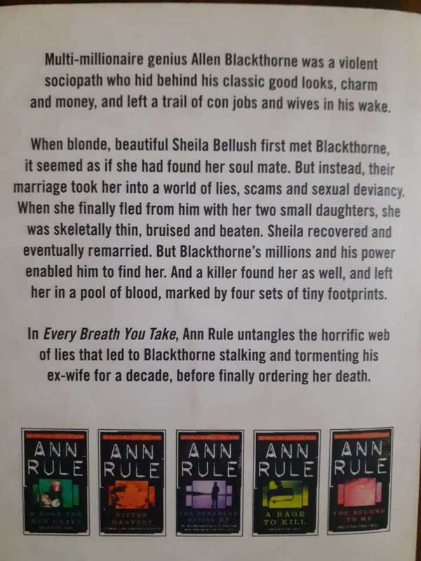 3 Books by Ann Rule - Every Breath You Take / Small Sacrifices / A Fever In The Heart