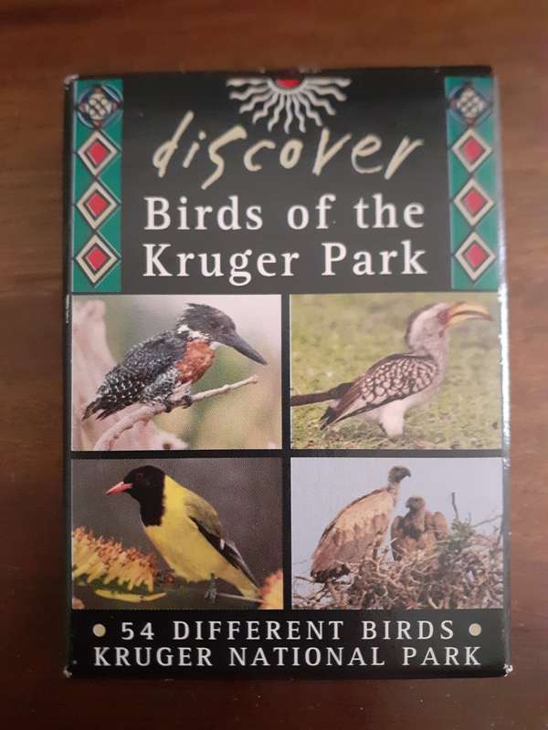 Playing cards - Birds of the Kruger Park