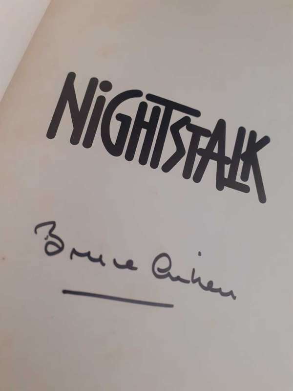 (signed) Nightstalk - The Story of a Kruger Pride ~ Bruce Aiken