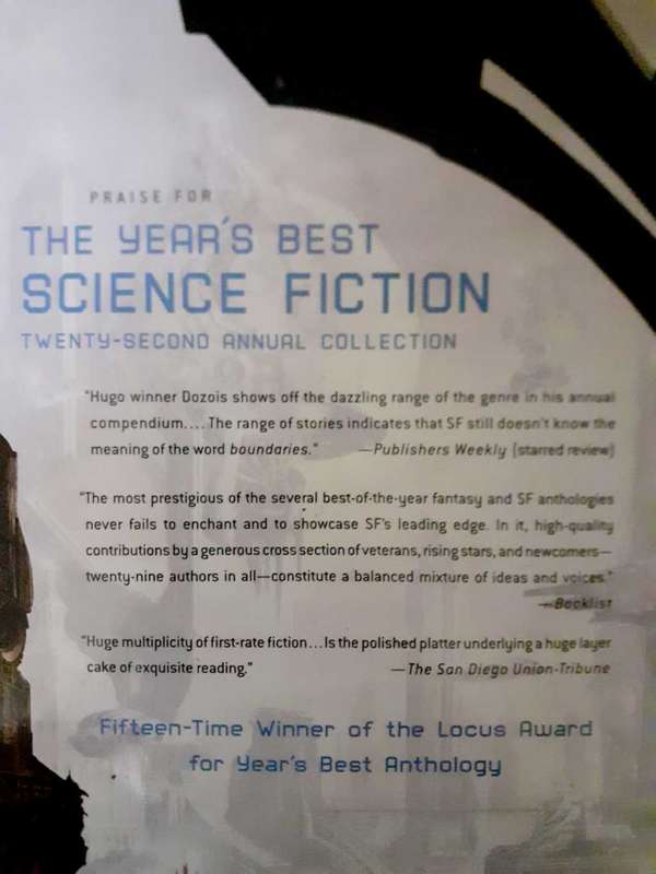 The Year's Best Science Fiction (23rd annual collection) ~ edited by Gardner Dozois