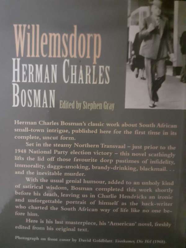Willemsdorp ~ Herman Charles Bosman