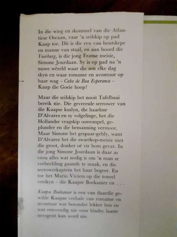 Kaapse Boekanier ~ C F Beyers-Boshoff