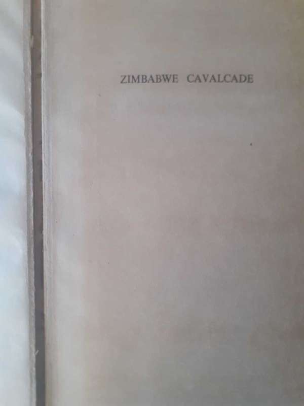 Zimbabwe Cavalcade ~ B G Paver
