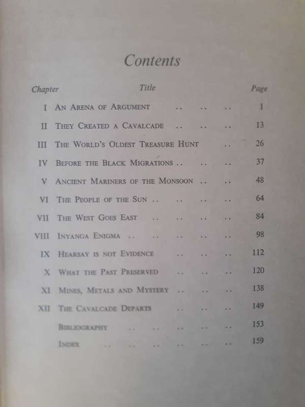 Zimbabwe Cavalcade ~ B G Paver