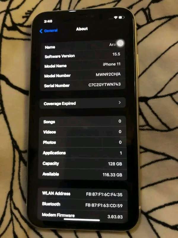 iPhone 11