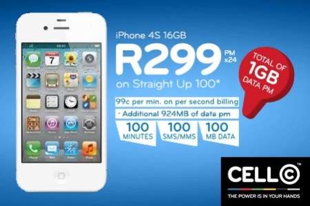 Cell C contract (iPhone 4S)