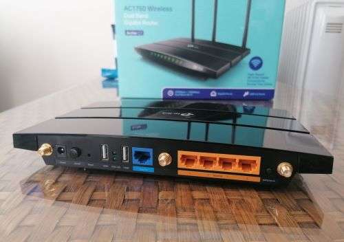 TP-Link Dual Band Gigabit Wireless Router Archer C7 AC1750