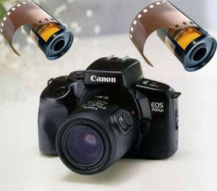 Film Camera - CANON EOS 700QD 35-80mm SLR AF