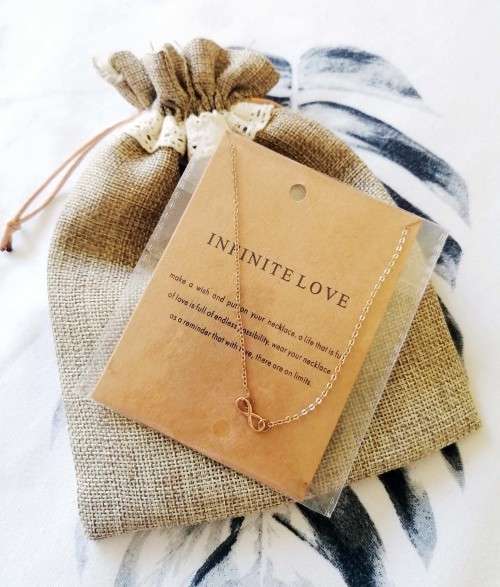 Make A Wish Necklace: Infinite Love